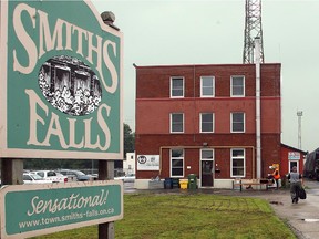 Smiths Falls railway station.