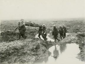 Some of the fierce First World War battles, such as that at Passchendaele, saw Canadian troops suffer casualty rates exceeding 50 per cent.