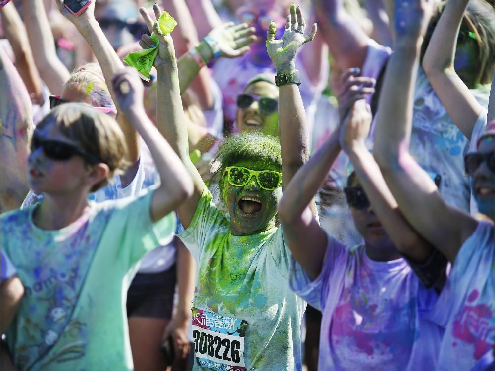 Photos: Color Vibe 5k run in Ottawa | Ottawa Citizen