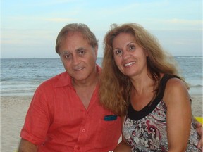 Tony and Gina Lofaro shown at Copacabana Beach, Rio de Janiero, 2010.