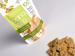 Tutti Gourmet  Bana Krisp Gluten Free Wheat Free Vegan Natural Fruit Crackers