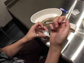 Vancouver's safer injection site in 2006.