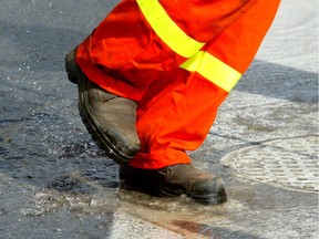 Beechwood Avenue water main break