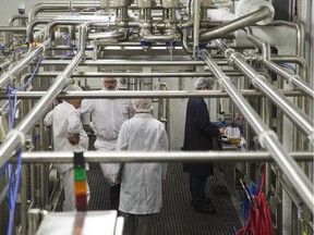 The St. Albert cheese factory has been rebuilt after the fire in 2013.