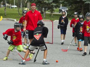 As Senators goalie Robin Lehner found out recently, hockey is a year-round sport.