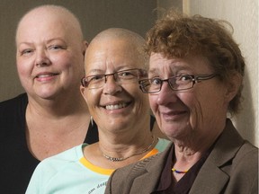 Cindy Hunter-Fevrier, left, Sharon McKinnon and Lorie Schott were all involved in the 2014 Epic Walk.