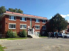 Ottawa police are investigating the suspicious death of a man whose body was found bound in an apartment located at 347 Lacasse Ave., on Thursday.