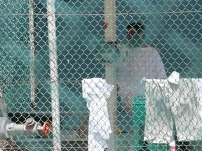 Omar Khadr is seen in Guantanamo Bay's Camp 4 on October 23, 2010, days before the 24-year-old Canadian was convicted of five war crimes and sentenced to eight more years. He returned to Canada in 2012. THE CANADIAN PRESS/Colin Perkel