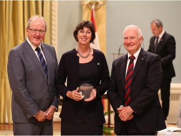 Anne McCarthy receives the 2014 Public Service Award of Excellence 2014 for Excellence in Citizen-Focused Service Delivery. Thanks to Anne McCarthy's relentless efforts, the coastal communities of British Columbia are now better informed about the risks of tsunamis and how to prepare for these natural disasters. Introducing tsunami alerts to the province's Weather Radio Program and to Environment Canada's weather network was a complicated initiative requiring the sustained engagement of various groups. Its success was rooted in the relationships that Ms. McCarthy built over the years and in her ability to see opportunity in diversity. She went above and beyond to ensure the safety of Canadians living in remote areas. The resulting public awareness program demonstrates how federal, provincial and local experts can work together to serve citizens.