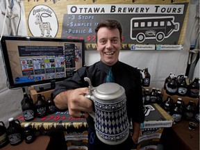 Brad Campeau runs a beer delivery service called Brew Donkey.
