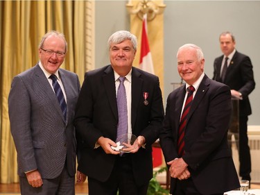 Brian McCauley receives his 2014 Public Service Award of Excellence 2014 for Outstanding Career. Congratulations to Brian McCauley on his outstanding contributions to the public service over the past 32 years. Early in his career, at the Privy Council Office, he made important contributions to the negotiation of the Meech Lake Accord. In addition, through his work on the La Relève Initiative, he helped lay the groundwork for renewing the public service. In more recent years, at the Canada Revenue Agency, Mr. McCauley made substantial improvements to the tax system and to the broader tax policy. Throughout his career, he has been an inspiration to employees at all levels, and has demonstrated true leadership and exemplary commitment to management excellence.