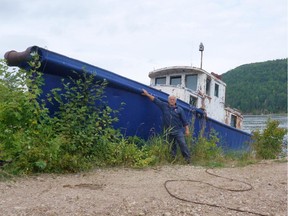 Clay Bingley, who bought the tug in 1992 for use in his marine salvaging company. Photo by Wim Smulders.   0911 col adami
