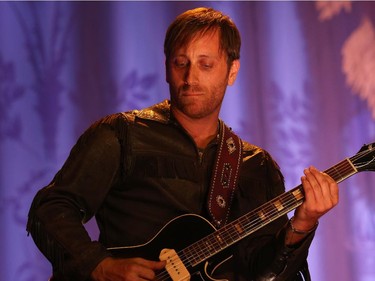 Dan Auerbach of The Black Keys performs in support of their Turn Blue World Tour at Canadian Tire Centre on Wednesday, September 17, 2014.