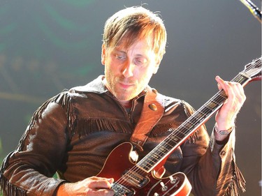 Dan Auerbach of The Black Keys performs in support of their Turn Blue World Tour at Canadian Tire Centre on Wednesday, September 17, 2014.