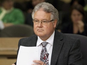 Canada's Chief Public Health Officer David Butler-Jones appears in front a Senate on September 29, 2010 in Ottawa.