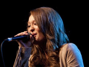 EDMONTON,  ALBERTA: SEPTEMBER 7,2013-- Kira Isabella performs during Country Music Week at FanFest, a free event put on by the Canadian Country Music Association, at the Shaw Conference Centre on September 7, 2013, in Edmonton.   Greg Southam/Edmonton Journal ORG XMIT: POS1309071825552347
