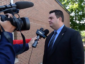 MP Dean Del Mastro could face as long as a year in jail if convicted.