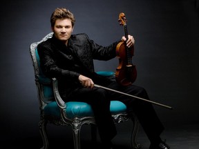 Violinist Alexandre Da Costa.