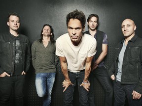 Big Wreck: Left to right: Dave McMillan, Brian Doherty, Ian Thornley, Brad Park, Paulo Neta