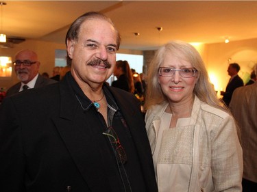 Gabi Szabadi and Annalee Szabadi were one of three penthouse owners at 700 Sussex Drive to open up their home for a large reception for Hospice Care Ottawa, held Wednesday, Sept. 17, 2014.