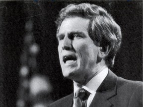Former U.S. senator Gary Hart, whose career was destroyed by his private life.