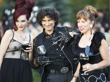 'Edward Scissorhands' and his gal pals enjoyed everything  the 2014 Harvest Noir picnic had to offer.