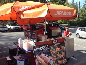 Japa Dog carts are famed in Vancouver for their Japanese-themed hot dogs.