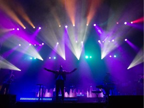 Lead singer Mark Foster of Foster The People is front and center as the annual Ottawa Folk Festival kicks off Wednesday evening at Hog's Back Park.