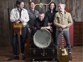 NQ Arbuckle, featuring singer-songwriter Neville Quinlan, second from left, play Folk Festival on Friday.