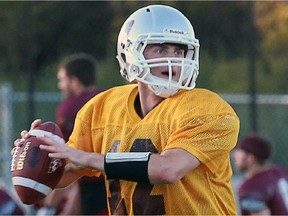 Gee-Gees quarterback Derek Wendel completed 26 of 32 passes for 334 yards in the win over the University of Toronto.