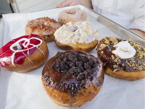 Suzy Q doughnuts now does delivery.