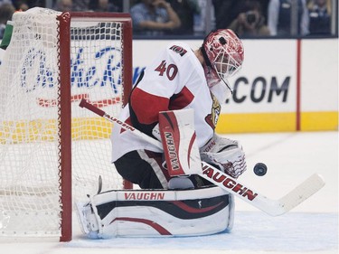 Ottawa Senators goalie Robin Lehner is finding out how hard it is the make the grade as a goalie in the NHL.