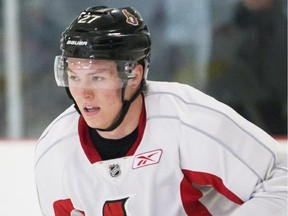 The Senators have decided to keep Curtis Lazar with the big club.