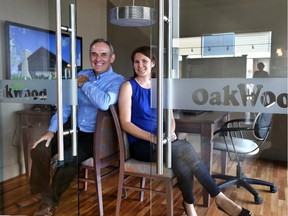 OakWood Renovation Experts, which is run by the father-daughter team of John Liptak and Patricia Liptak-Satov, shown in this September 2012 photo, was named the Ontario Home Builders’ Association’s inaugural renovator of the year at an awards gala in Ottawa Monday night.