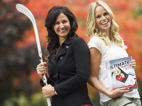 Ottawa's Korey Kealey, a food stylist and founder of Kitchen Konnected and Enerjive, and Erin Phillips, a nutritionist and wife of Ottawa Senators Chris Phillips, unveiled their first cookbook this week called The Ultimate Cookbook for Hockey Families. Canadian Tire is donating 100 per cent of its sales to Jumpstart, which assists families with hockey fees.