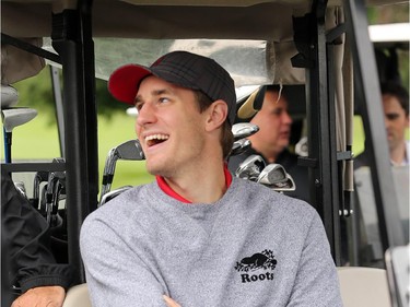 Ottawa's Kyle Turris. Hockey players, coaches and some happy fans all got out their clubs for the Ottawa Senators annual golf tournament, held Wednesday, Sept. 17  at the Rideau View Country Club in Manotick.
