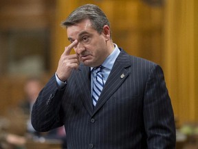 Parliamentary Secretary Paul Calandra gave a tearful apology to the House of Commons on Friday for his non-answers to questioning from NDP leader Tom Mulcair.