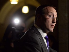 Federal Justice Minister Peter MacKay, during a Nov. 25, 2013, press conference, said judges opposed to mandatory victim surcharges would eventually 'see the wisdom' of making sure victims of crime receive proper help.