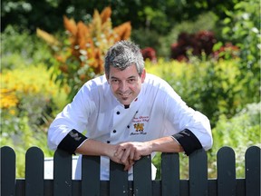 Rideau Hall's Executive Chef, Louis Charest, prepares some recipes from the kitchen gardens in preparation for Savour Fall - a tasty event open to the public at Rideau Hall on Sept. 13.