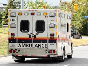 City of Ottawa Paramedics/Ambulance.