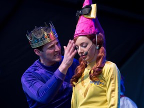 The Wiggles on stage as Ottawa Folk Festival continues for the third day at Hog's Back Park.