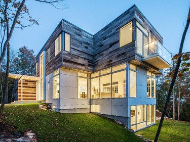 Architect Christopher Simmonds won in the category of anywhere in the world with this Gatineau Hills home.
