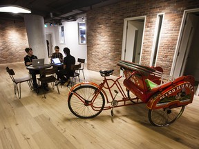 Shopify, which recently unveiled spanking new offices, was cited as a local entrepreneurial  success story.