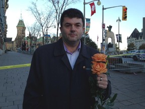 House of Commons worker Andre Dupuis talks about the day after the shootings.