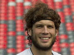 Tom Heinemann likes playing in the heat of TD Place stadium.