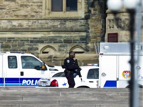 RCMP and Ottawa Police are searching for potential of other shooters after a shooter was reported to be shot dead Oct 22 by security at Parliament Hill.