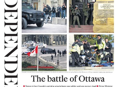 British media coverage with Ottawa Citizen photos
The Independent