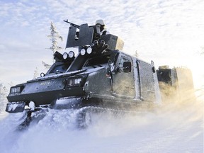 Due to cost-cutting, Canada's special forces shut down a project to buy new vehicles for use in the Arctic and in desert conditions. Here is a photo of the BvS10, one of the vehicles that was to be considered for the project. Photo courtesy of BAE Systems