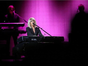 Christine McVie of Fleetwood Mac performs during the On With the Show Tour 2014 at Canadian Tire Centre in Ottawa on October 26, 2014.