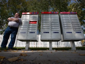 Doug Boyd is upset about the new community mailbox across the street from his house.